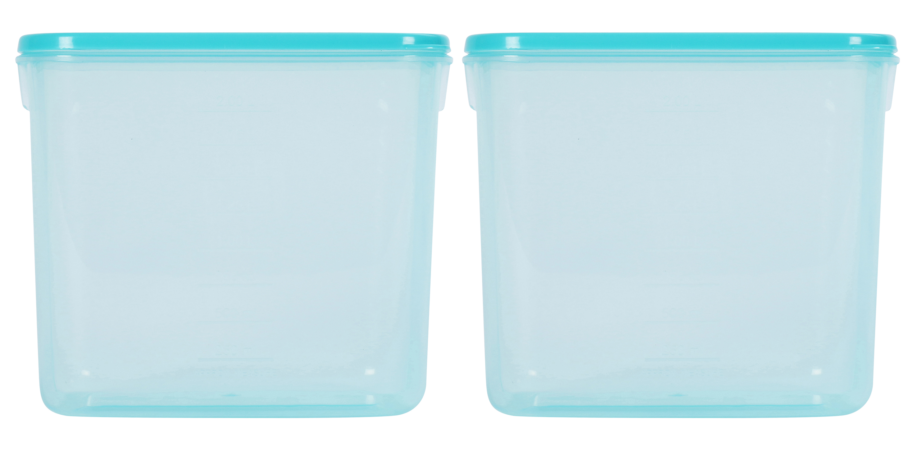 Polka Container (412 X 2) (2000 ml) (Assorted) (2 Pc Set) (32 Set Pk)